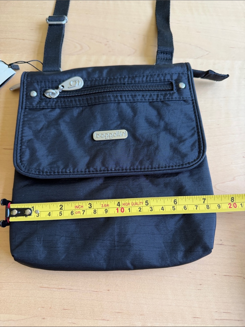 🆕 BAGGALLINI Flap Crossbody Black - Picture 7 of 7